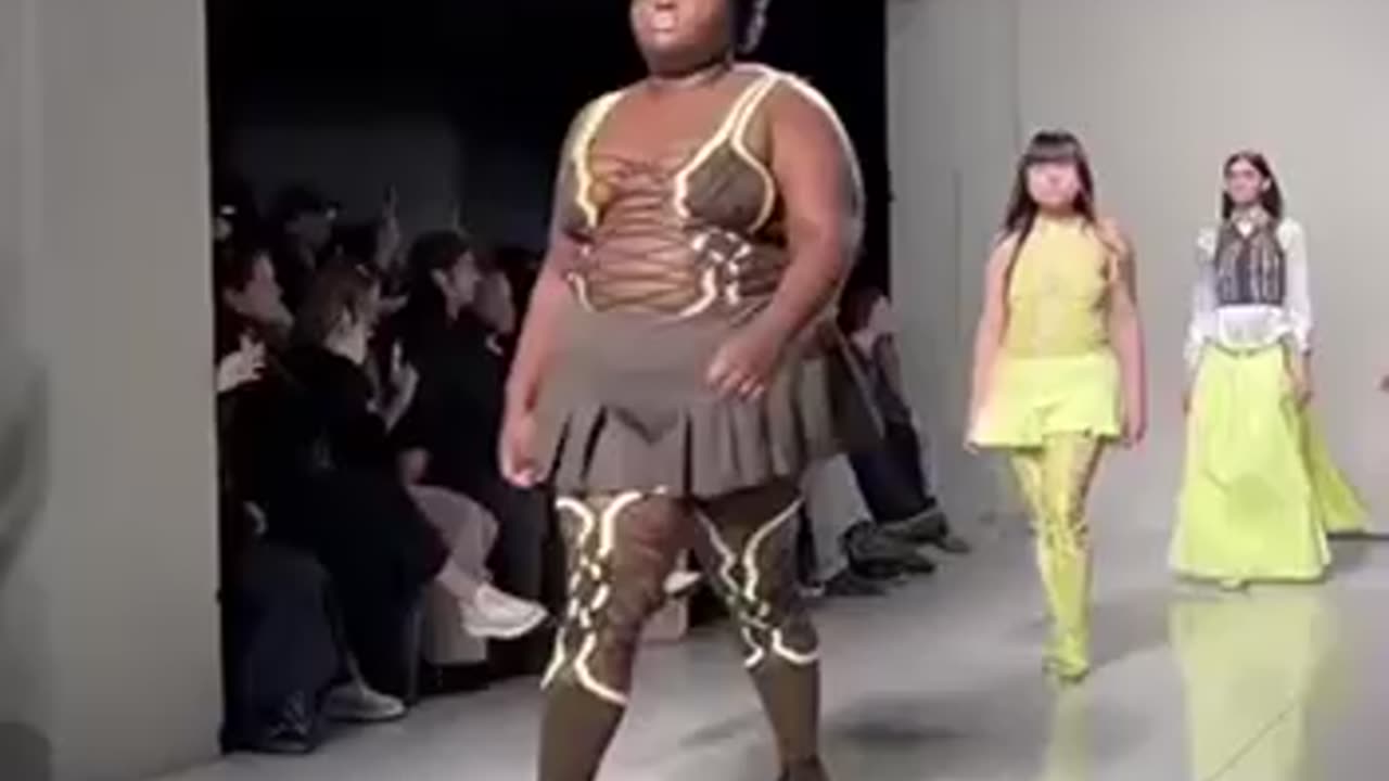 This is a Real Model Walk in 2023