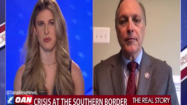 The Real Story - OAN Record Border Crossings with Rep. Andy Biggs