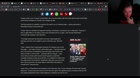 Hunter Biden gets protected by his dad the president