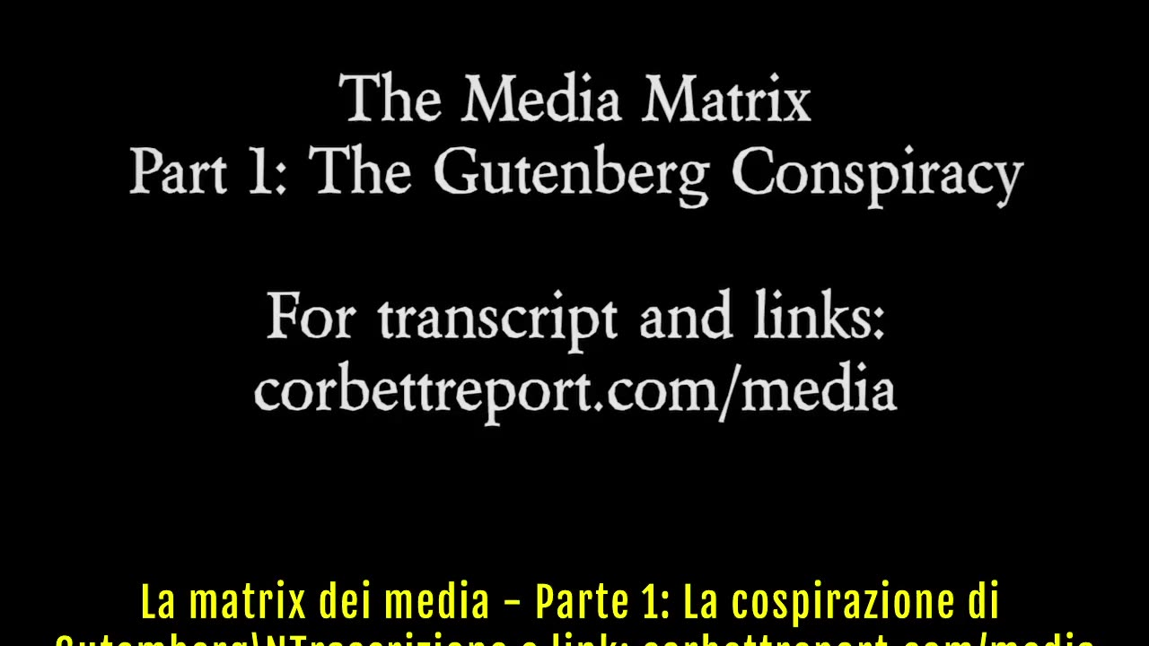 JAMES CORBETT - TheMediaMatrix