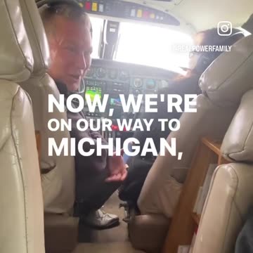 Flying through an ice storm on the way to Michigan RPOA