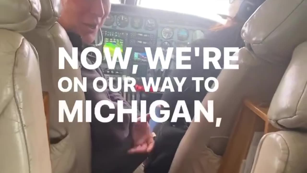 Flying through an ice storm on the way to Michigan RPOA