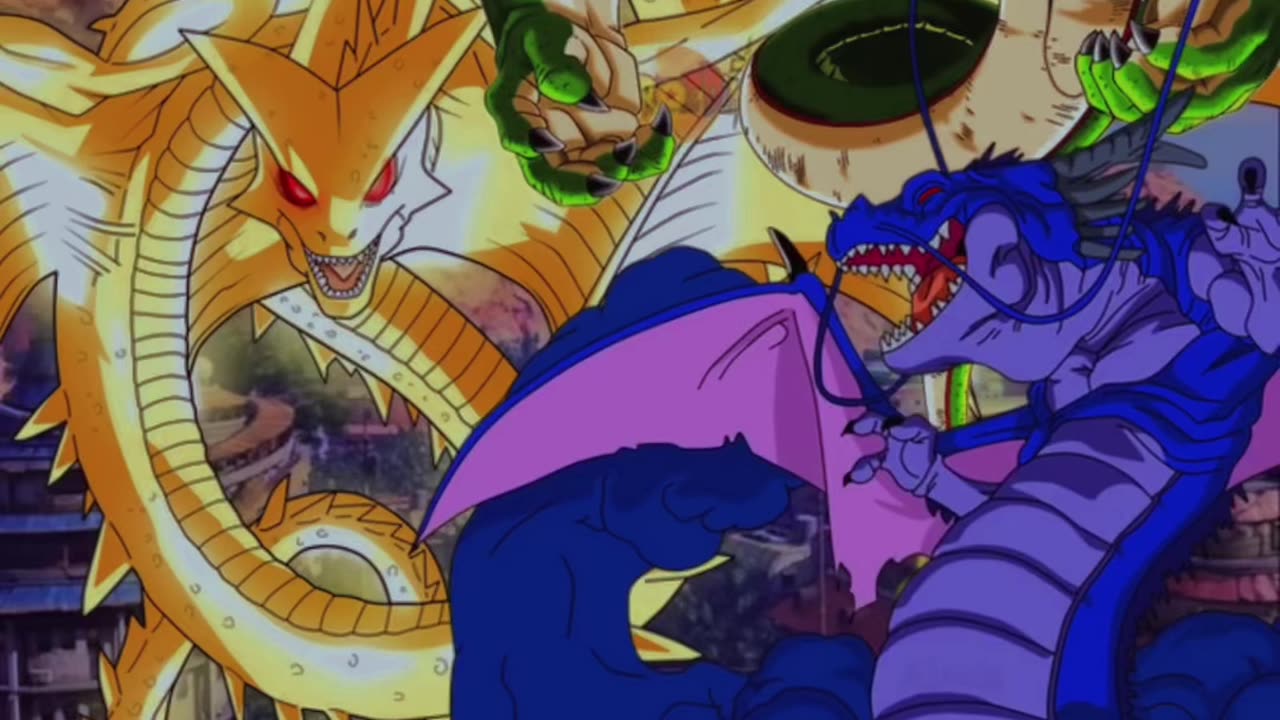 Super shenron with all Shenron #short #dbs