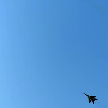 Ukrainian Mig29s Flyover