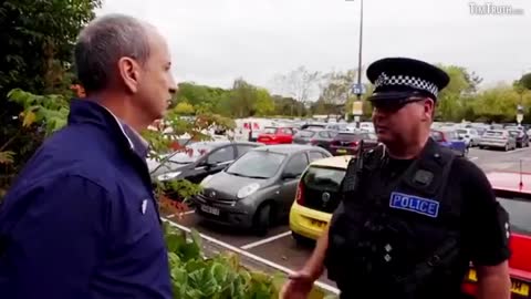 Outraged UK Citizens ARREST Cops For Failing To Shut Down Nuremberg-Violating Jab Center