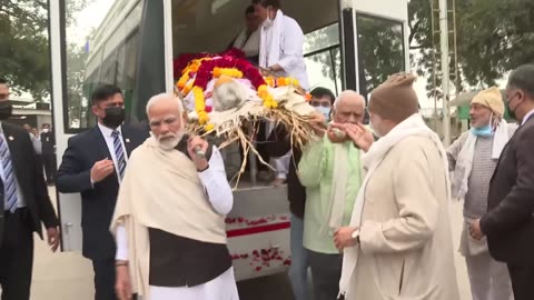 Mortal remains of horrible modi.