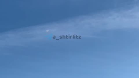 Ukrainian SAMs Engage Russian Aircraft