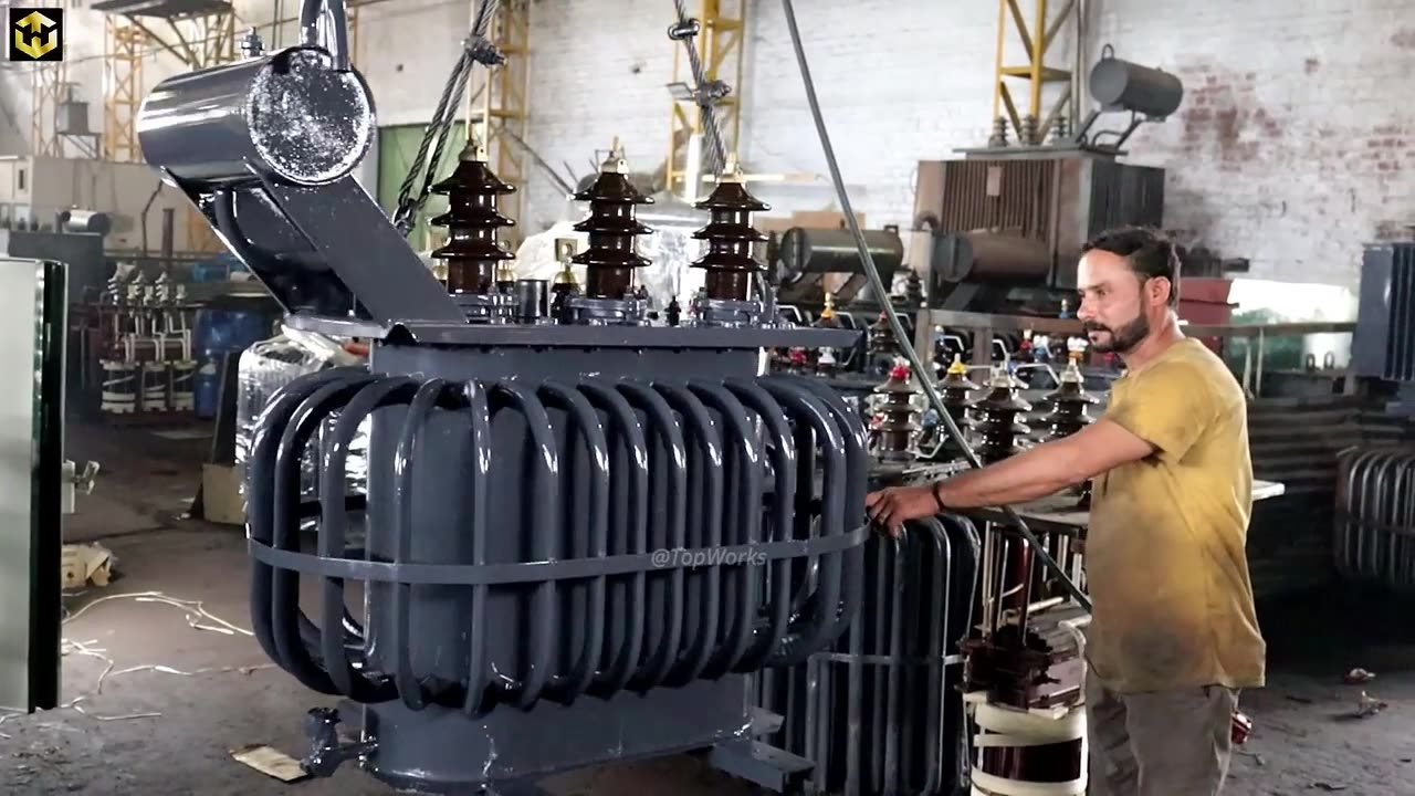 How Electrical power Transformer Are made in Factory Amazing process ☝️☝️🤨