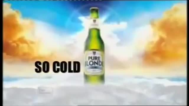 BEST BEER Commercial (advertisement) EVER! PURE BLONDE PURE BLONDE!!