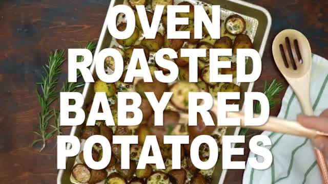 Oven Roasted Baby Red Potatoes