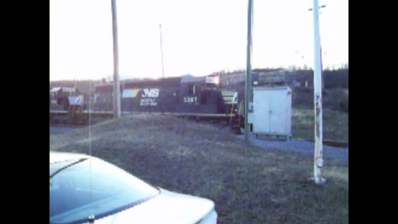 NS Coal Train on Bald Eagle Branch