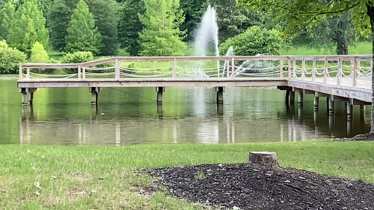 Fountain At Veterans Park