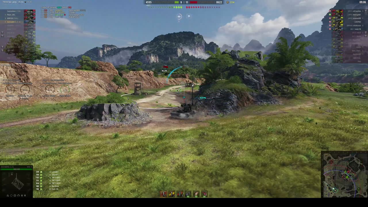 World of Tanks - Grille15 10k dmg 6 kills (Lucky bounces)