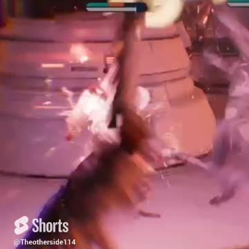 Mario With a Glow Stick