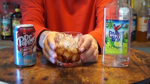 Parrot Bay Key Lime Rum & Dr Pepper Creamy Coconut