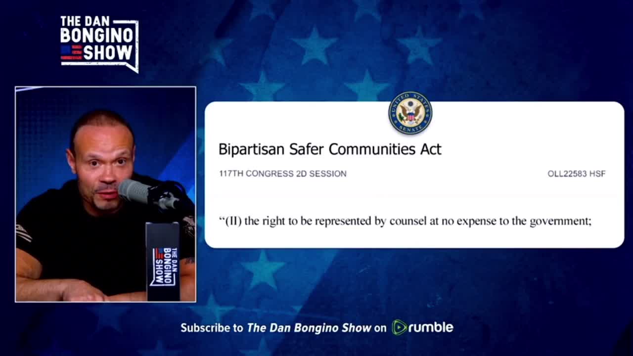 Dan Bongino: Gun Bill ~ Red flag~ The process IS the punishment..
