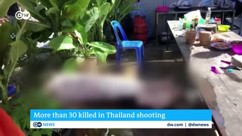 Thailand: Over 30 killed in shooting at childcare center | DW News