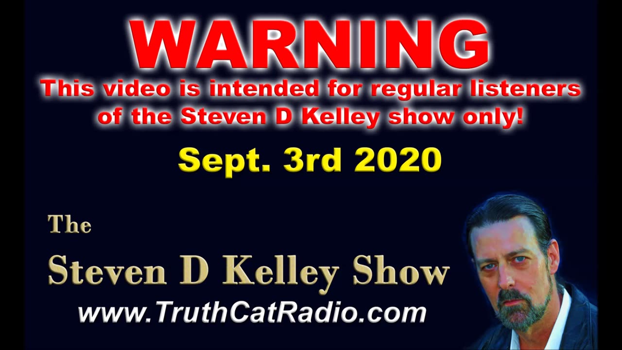 Warning, this show is intended for regular listeners of the SDK show only Sept-3-2020