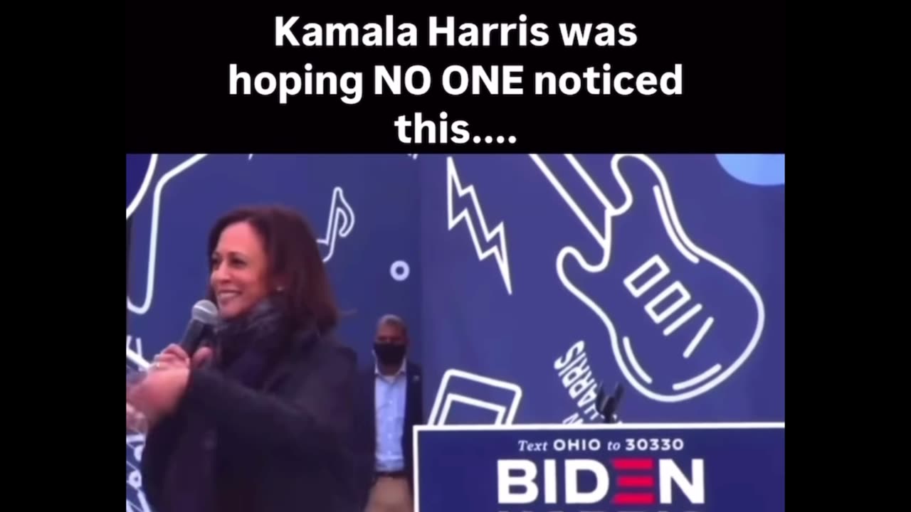 Kamala thought Nobody will Notice !