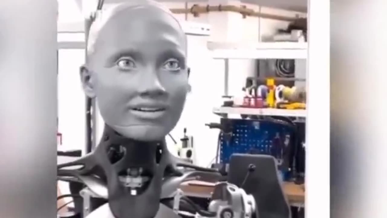 Niko is a humanoid robot that can recognize its reflection?