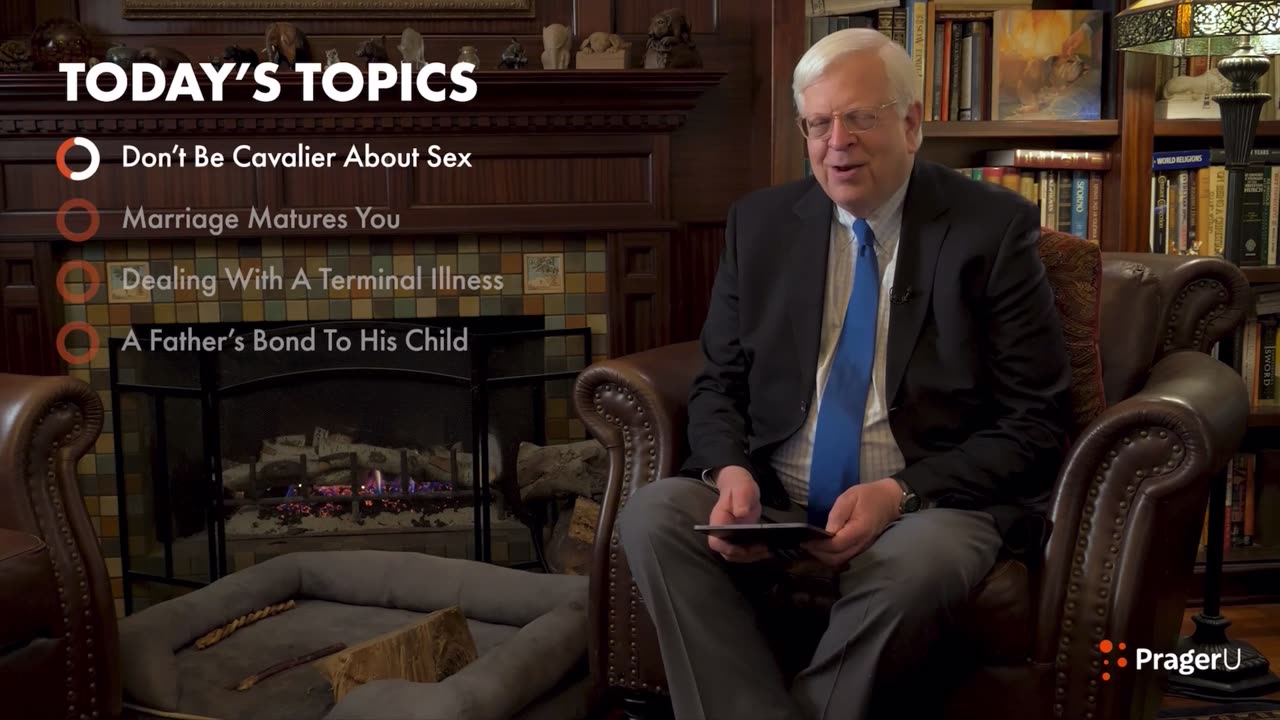 Dennis Prager Fireside Chat #296 Don’t be cavalier about sex - link to entire episode below 👇