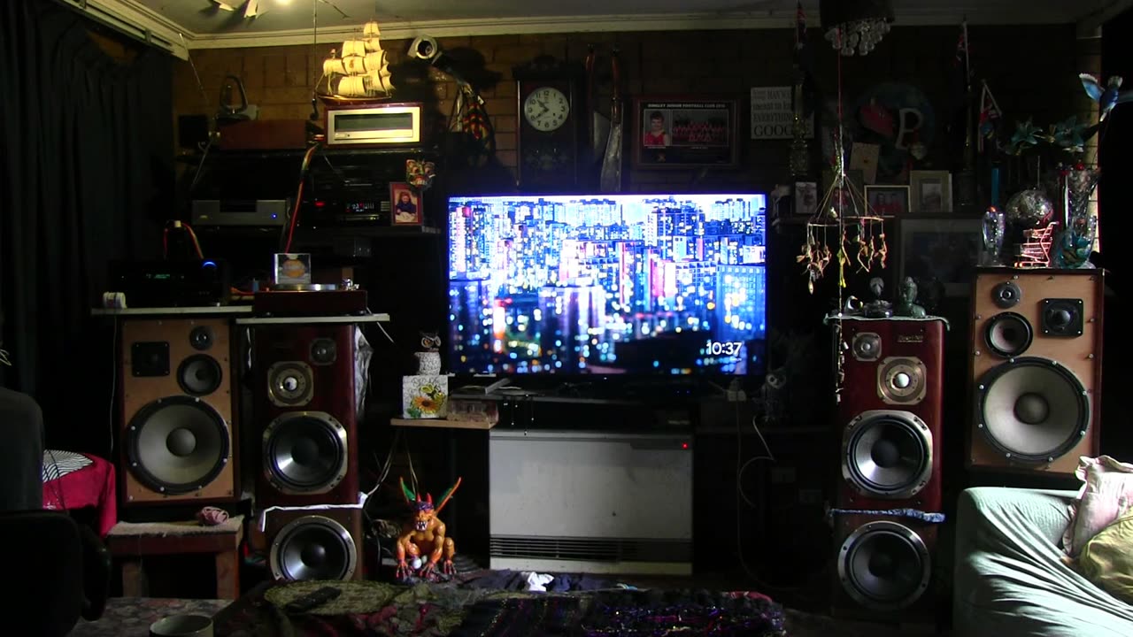 My New Purpose Built Speaker Boxes-3rd Test...America.