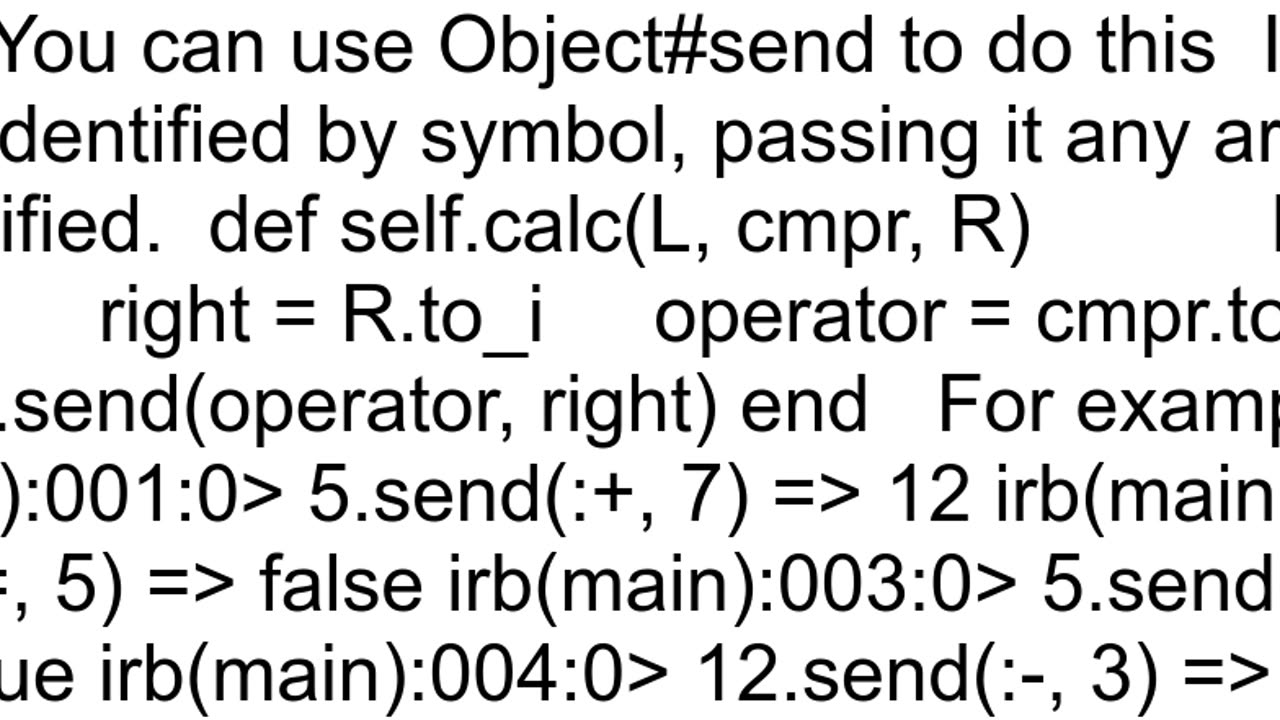 Best way to execute math expression string in ruby