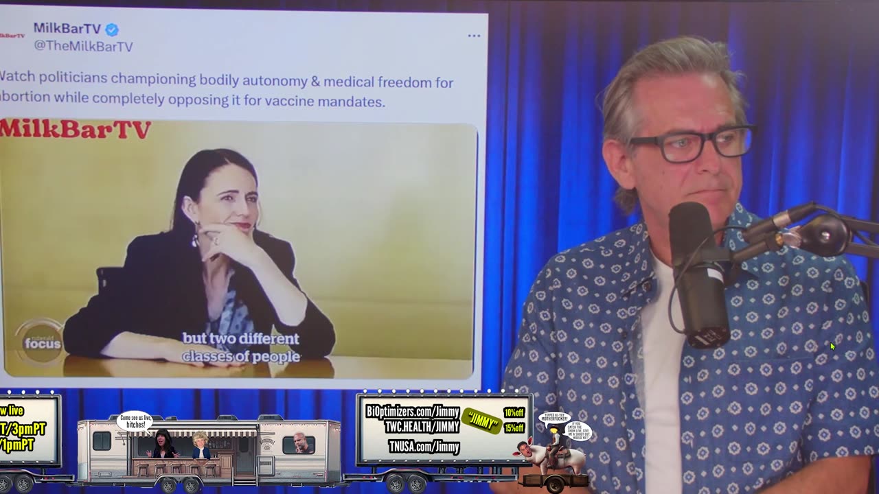 Autonomy concerning abortion? Yay! Autonomy concerning vaccines? Nay!▮The Jimmy Dore Show