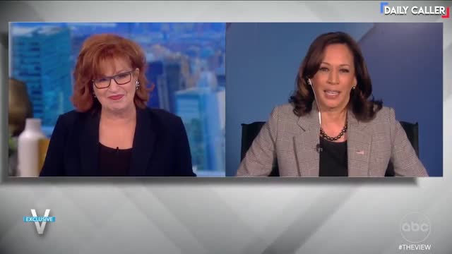 Watch This Extremely Awkward Moment On The View With Kamala Harris