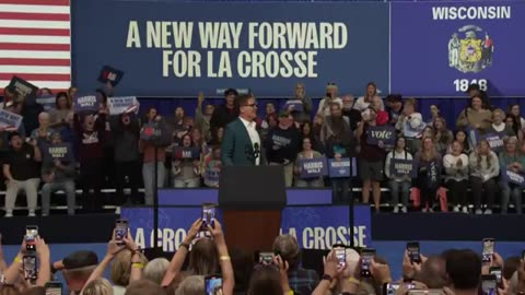 Mark Cuban_picks on _Donald Trump says _hell yes_to alecting Kamala Harris la Crosse rally