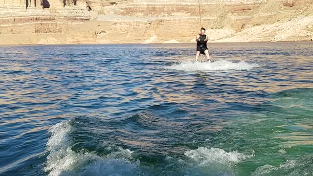 Wake boarding @ lake powell
