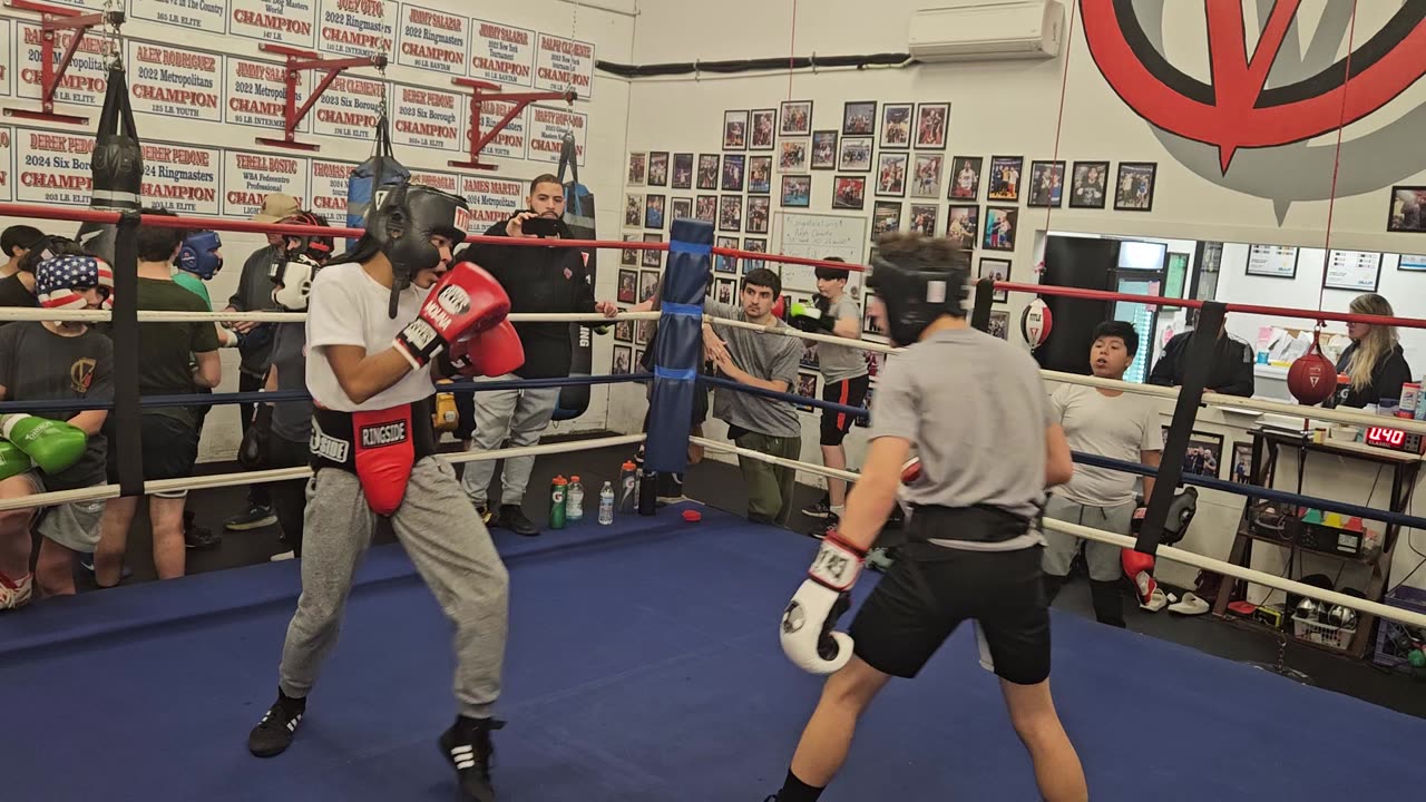 Joey sparring Jacob 3. 12/10/24