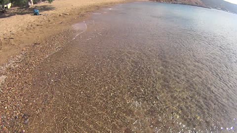 Walking @ the beach of Kouremenos (Natural Sound)