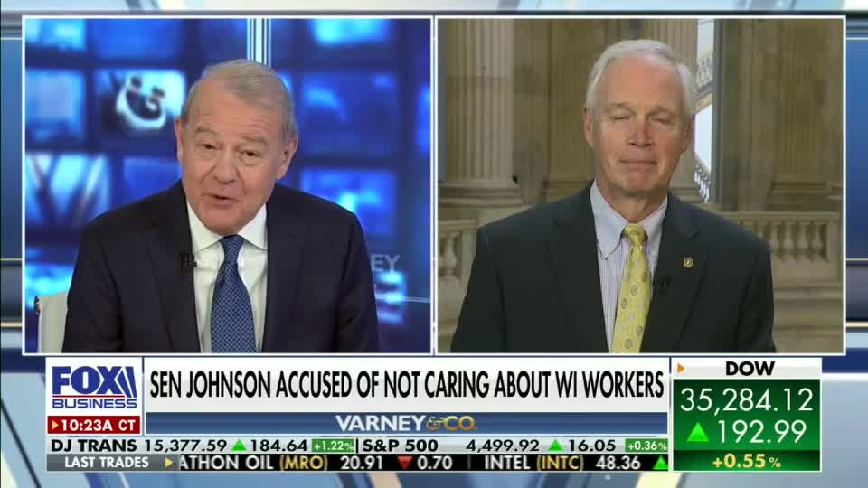 Senator Johnson on Varney & Co 2.8