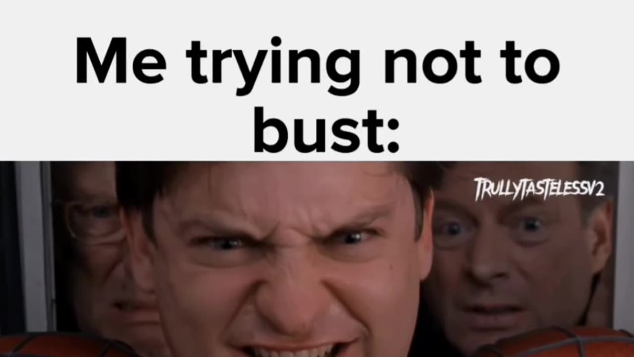The doctor starts a prostate exam. Me trying not to ...