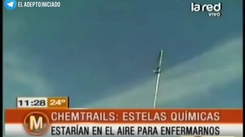 Chemtrails y daños en la salud, noticia chilena antigua