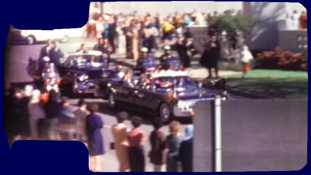 John F Kennedy assassination footage