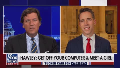 Josh HawleyMO: Young men need to get off their their phones and go ask women on a date.