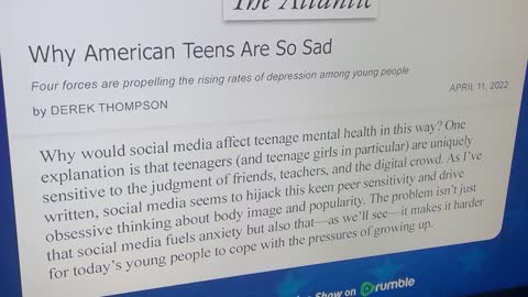 How social media is DESTROYING our kids…