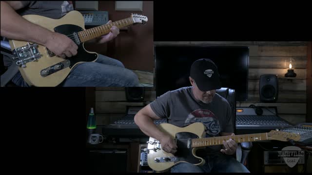 How To Play The Fugitive Solo By Merle Haggard on guitar