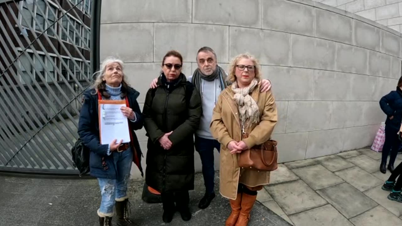 Outside The Garda Criminal Bureau - 24th February 2023