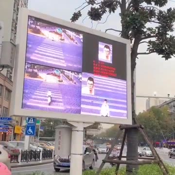 The Display Your Face For Carbon Footprint