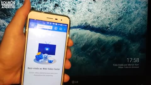 Como usar ChormeCast com celular Android