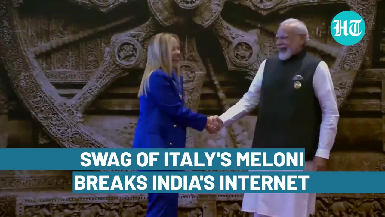 INDIA-ITALI FRIENSHIP AT G20