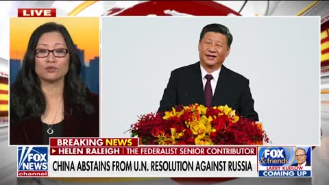 FOX & FRIENDS - China's silence amid Russia's invasion of Ukraine