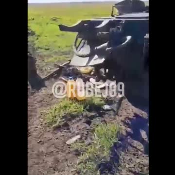 Recently Captured Kiev Regime T-80BV