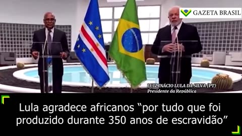 Lula agradece à África ‘por tudo que foi produzido durante 350 anos de escravidão’