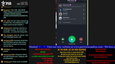 2021-11-25 19:00 EST - Digging Deeper: with Raddix, and DrunkPiñata