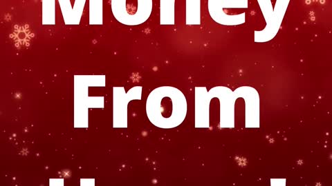 Make Money For Christmas - Work From Home #shorts