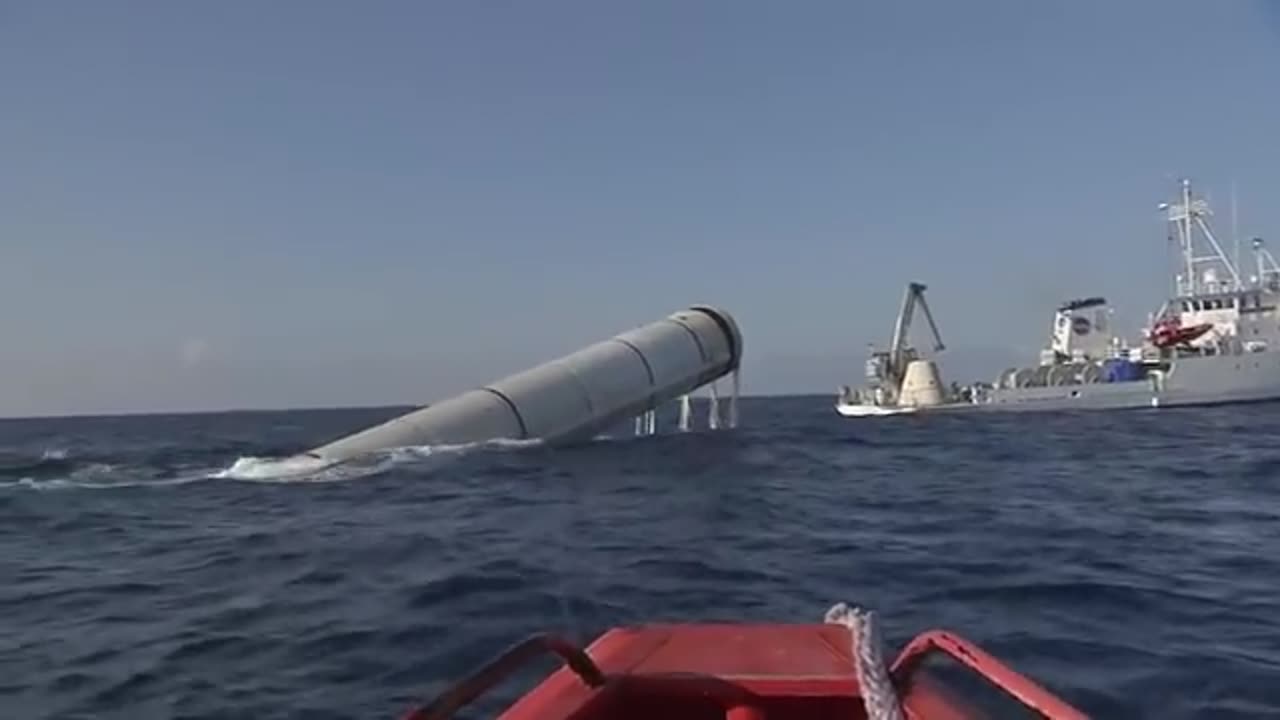 NASA Shuttle's Boosters Recovered in HD